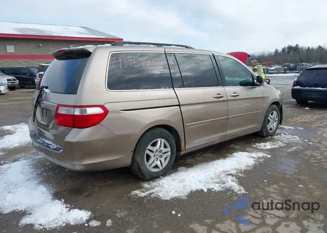 2007 Honda Odyssey Ex-L z USA, uszkodzony, nr VIN 5FNRL38707B068232